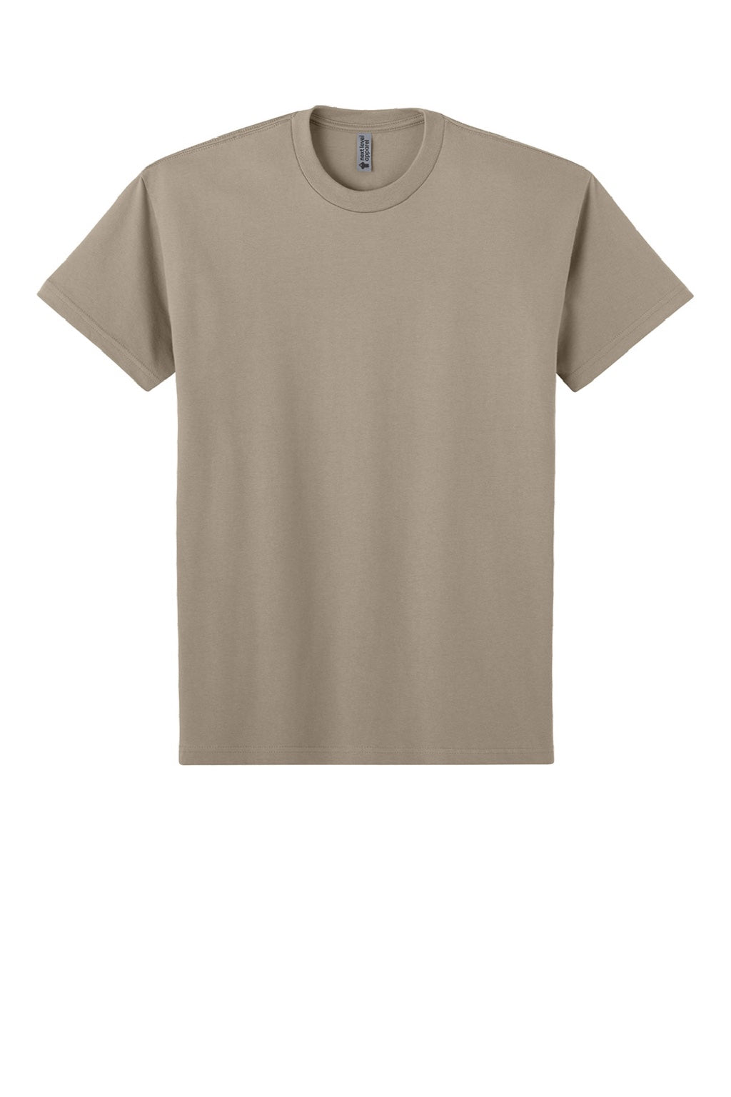 Mens Short Sleeve Crewneck T-Shirt - Tan - COMING SOON