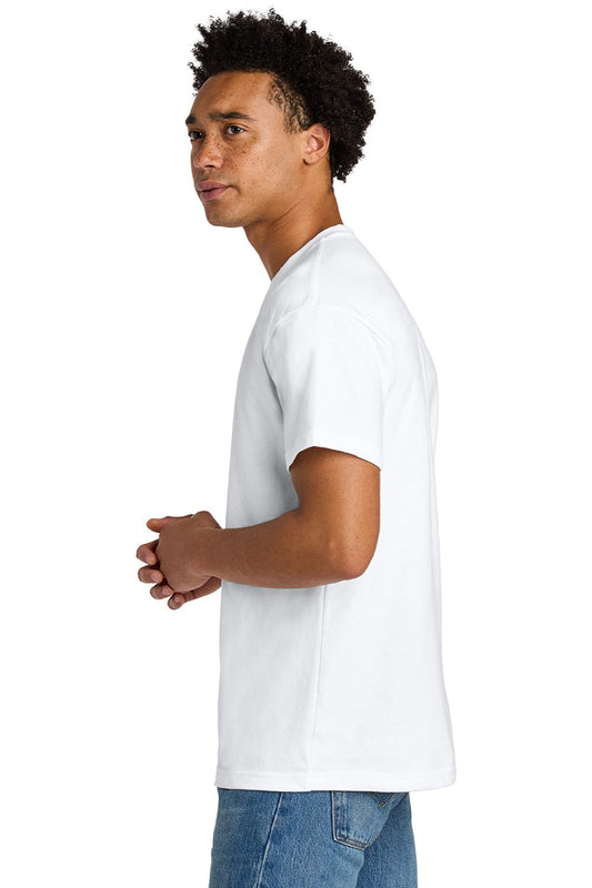 Mens Short Sleeve Crewneck T-Shirt - White - COMING SOON