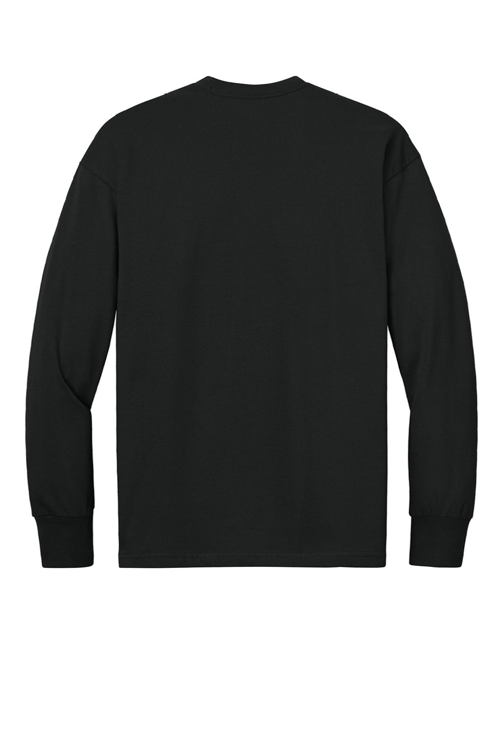 Mens Long Sleeve Crewneck T-Shirt - Black - COMING SOON
