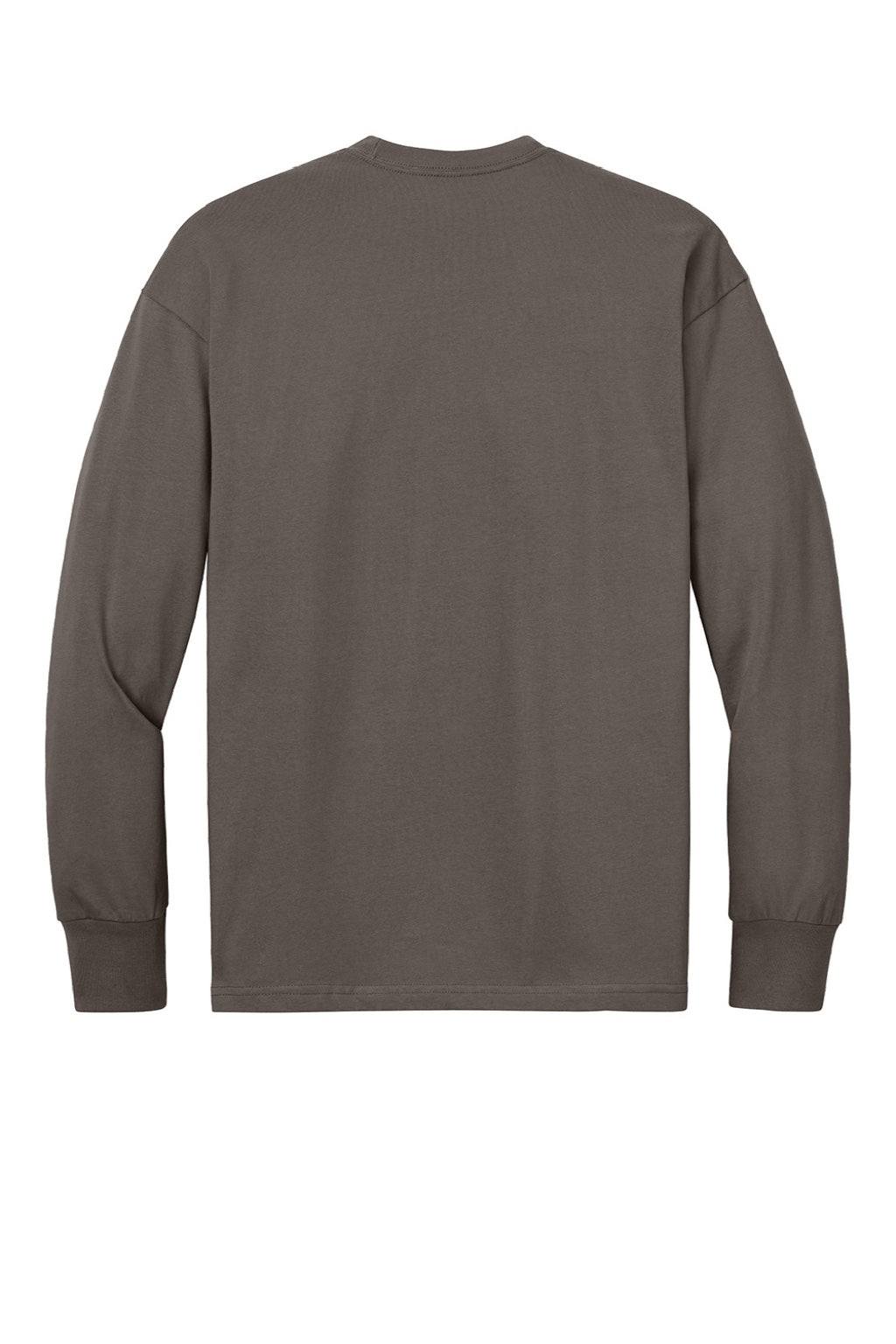 Mens Long Sleeve Crewneck T-Shirt - Shiitake Grey - COMING SOON