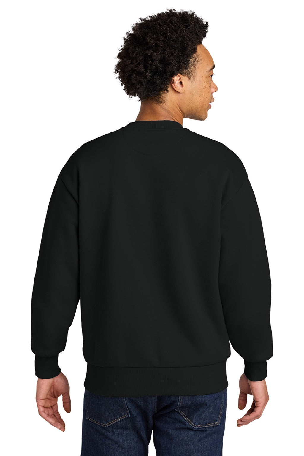 Mens Crewneck Sweatshirt - Black - COMING SOON