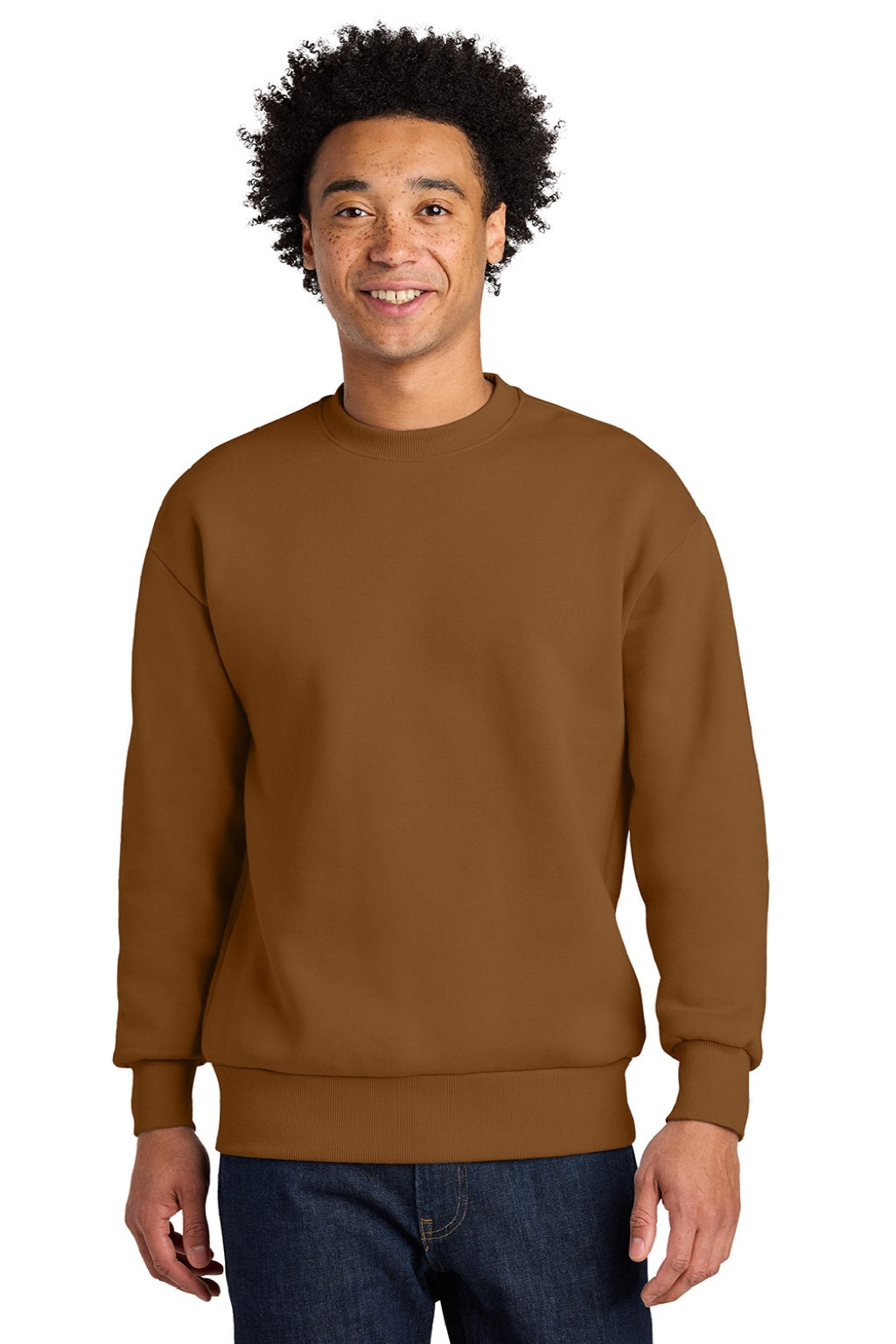 Mens Crewneck Sweatshirt - Clay - COMING SOON