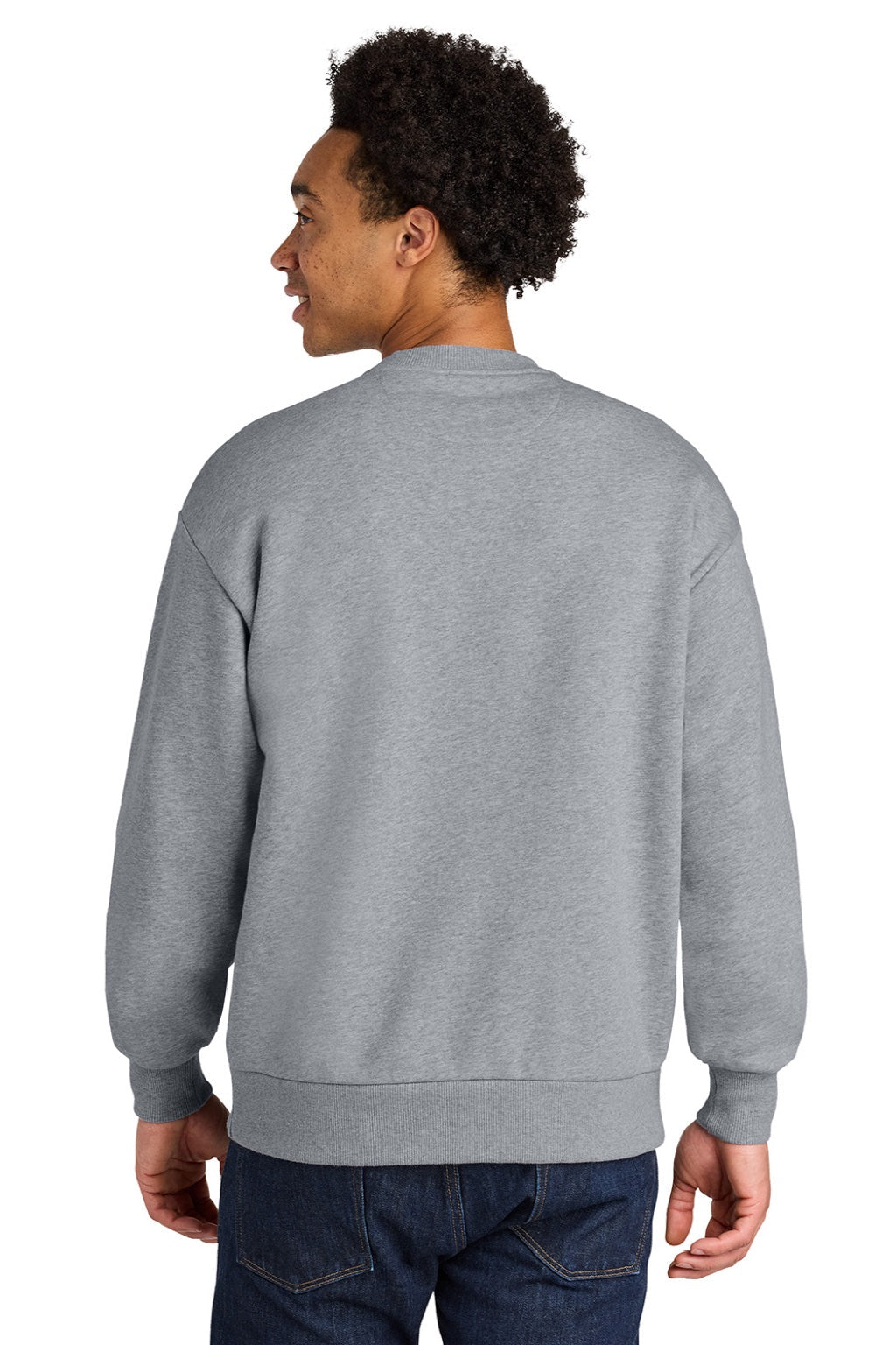 Mens Crewneck Sweatshirt - Heather Grey - COMING SOON