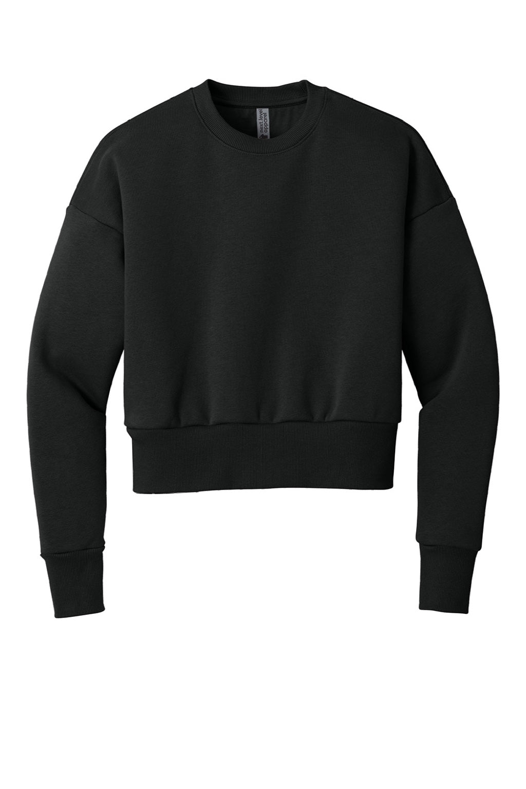 Womens Crewneck Sweatshirt - Black - COMING SOON