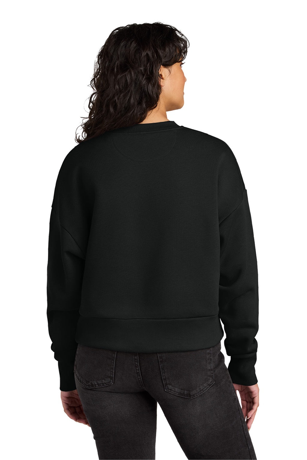 Womens Crewneck Sweatshirt - Black - COMING SOON