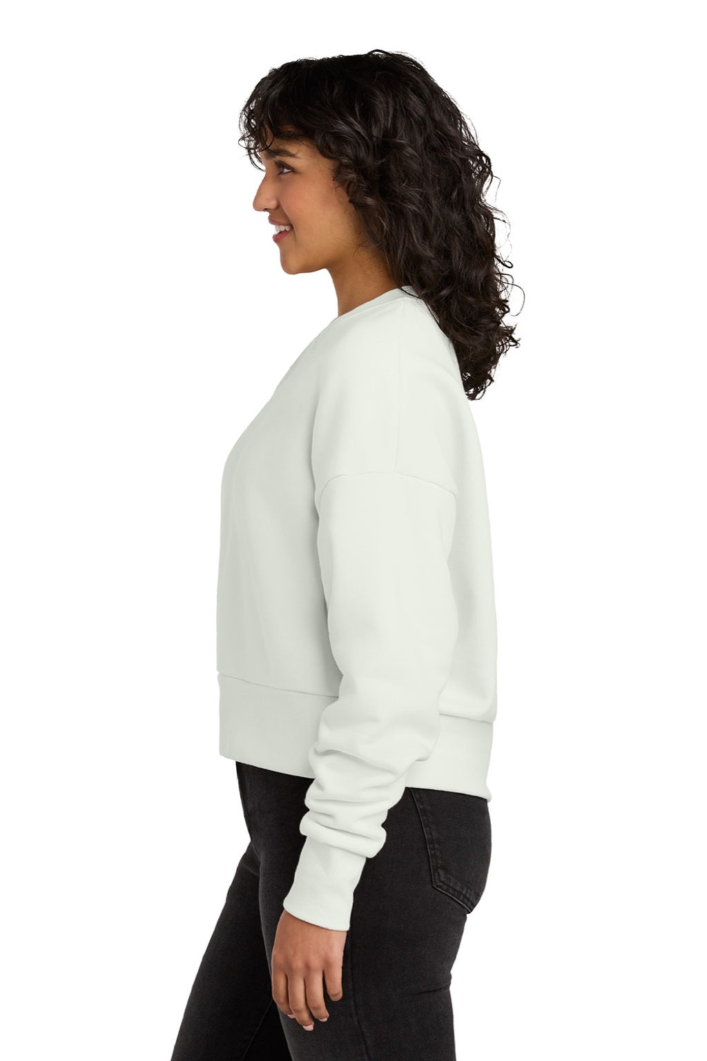 Womens Crewneck Sweatshirt - Bone - COMING SOON