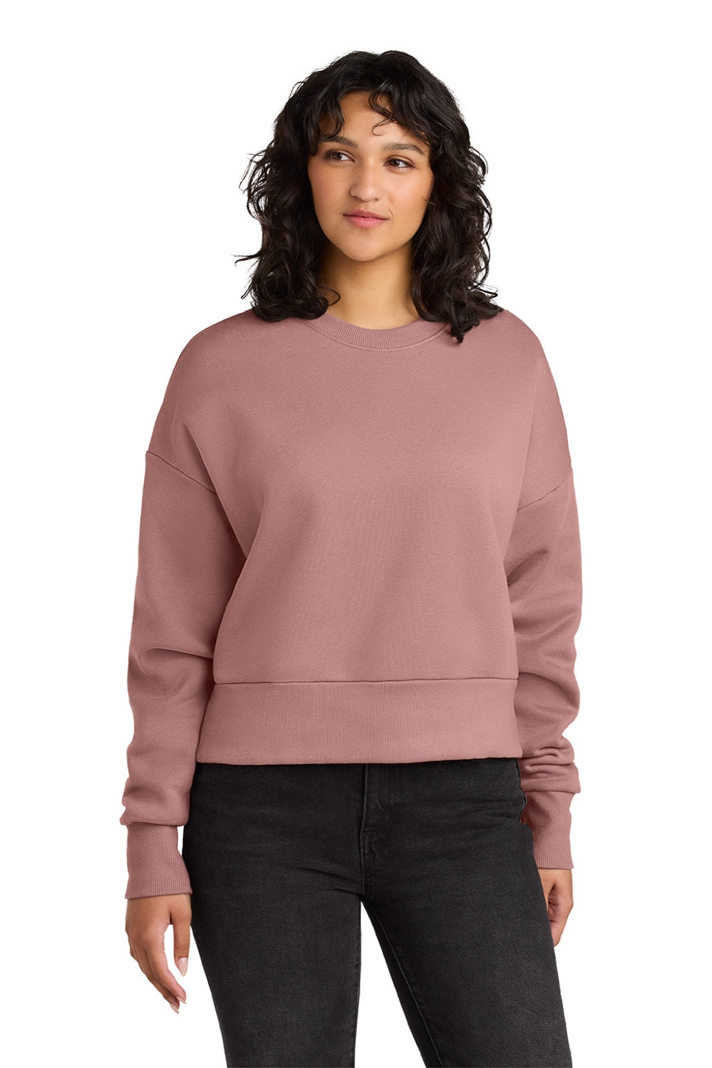 Womens Crewneck Sweatshirt - Desert Pink - COMING SOON