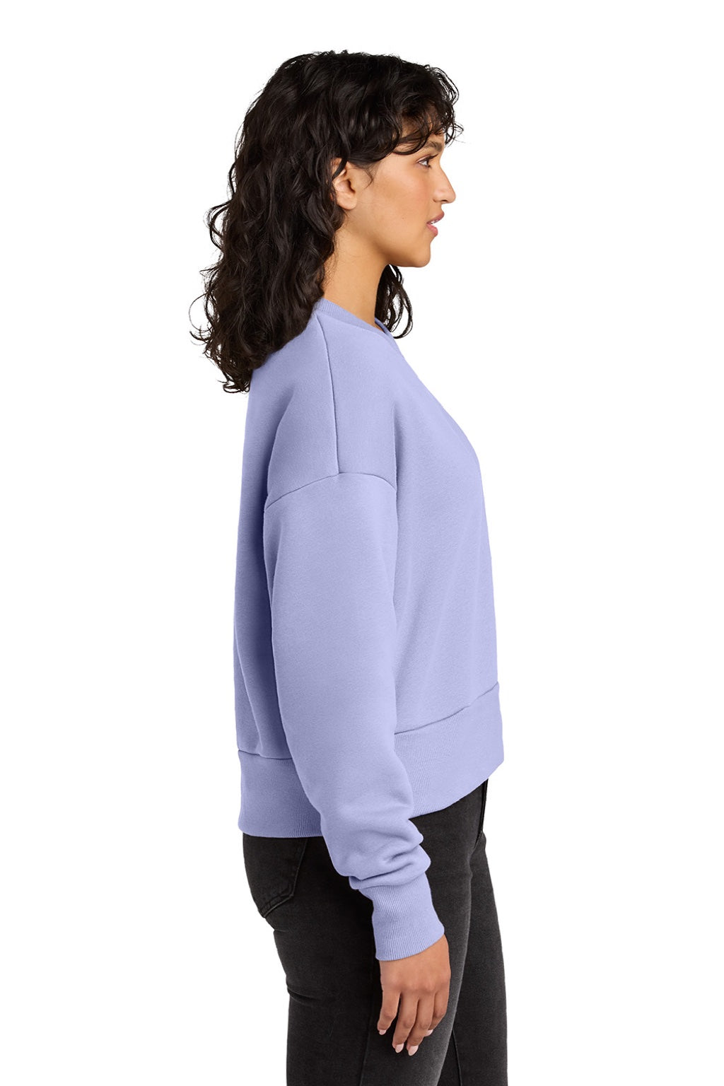Womens Crewneck Sweatshirt - Lavender Purple - COMING SOON