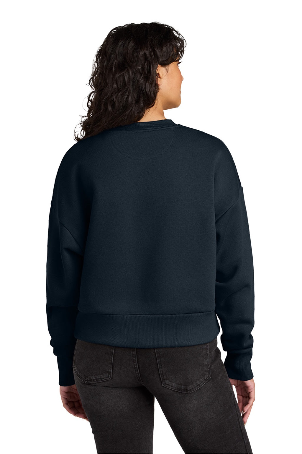 Womens Crewneck Sweatshirt - Midnight Navy Blue - COMING SOON