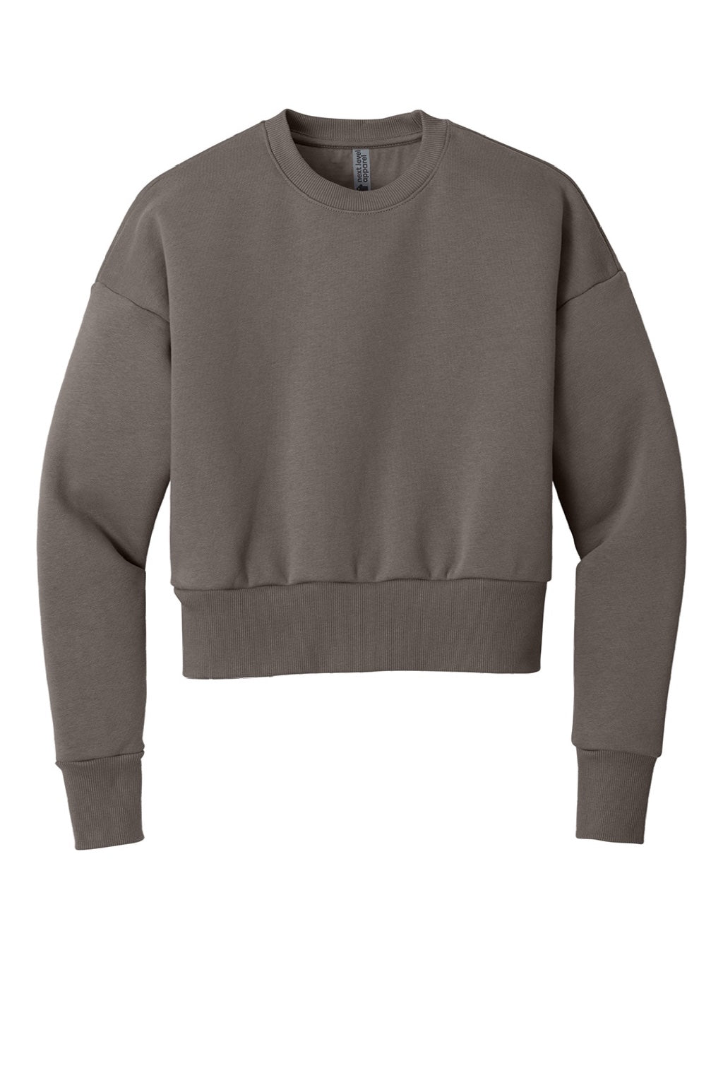 Womens Crewneck Sweatshirt - Shiitake Grey - COMING SOON