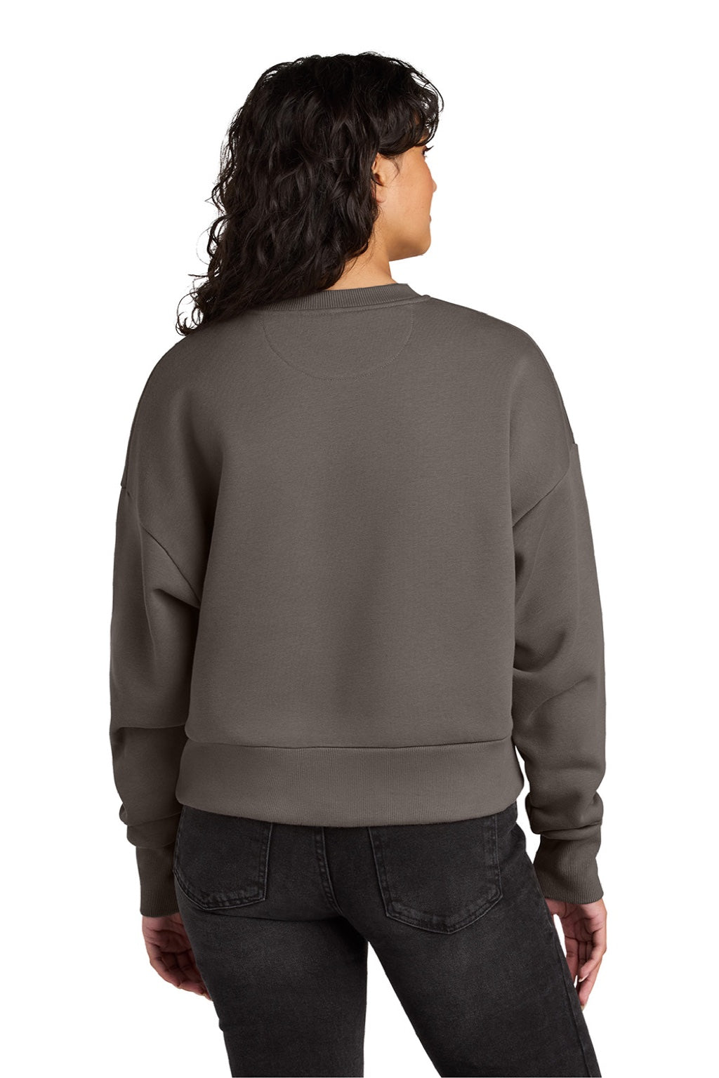 Womens Crewneck Sweatshirt - Shiitake Grey - COMING SOON
