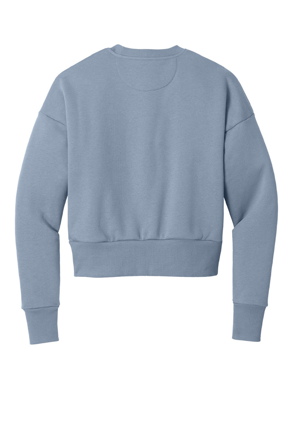 Womens Crewneck Sweatshirt - Stonewashed Denim Blue - COMING SOON