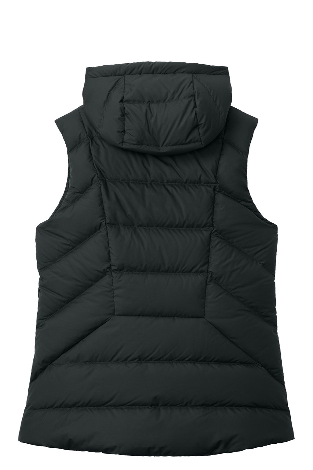 Womens Coldsnap Down Filled Full Zip Hooded Vest - Black - COMING SOON
