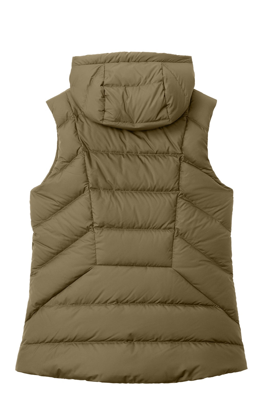 Womens Coldsnap Down Filled Full Zip Hooded Vest - Loden - COMING SOON