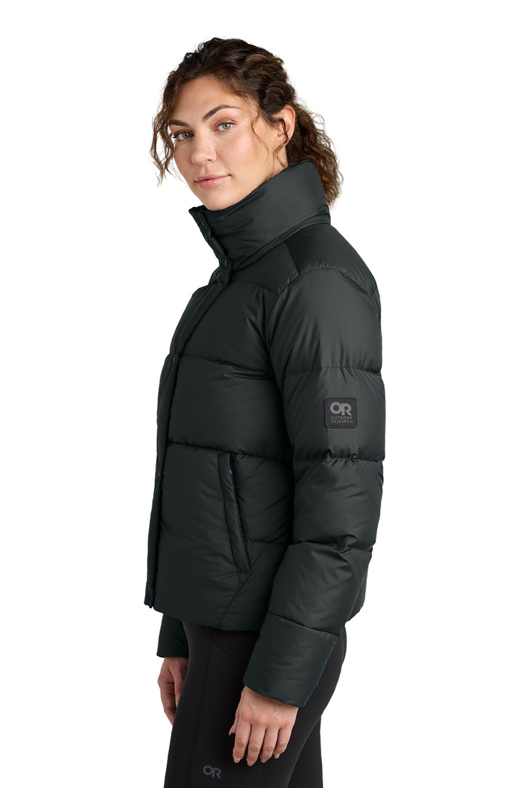 Womens Coldsnap Down Filled Full Zip Jacket - Black - COMING SOON