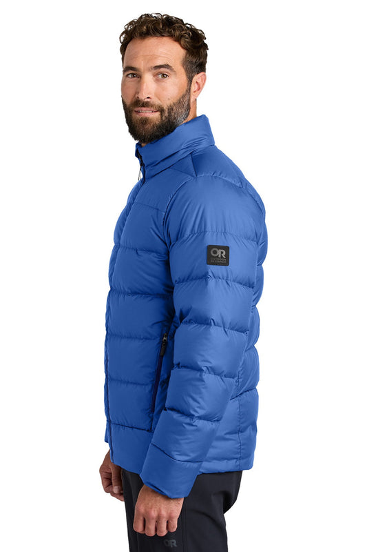 Mens Coldsnap Down Filled Full Zip Jacket - Galaxy Blue - COMING SOON