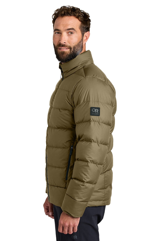 Mens Coldsnap Down Filled Full Zip Jacket - Loden - COMING SOON