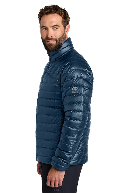 Mens 800 Tech Down Filled Full Zip Jacket - Naval Blue - COMING SOON