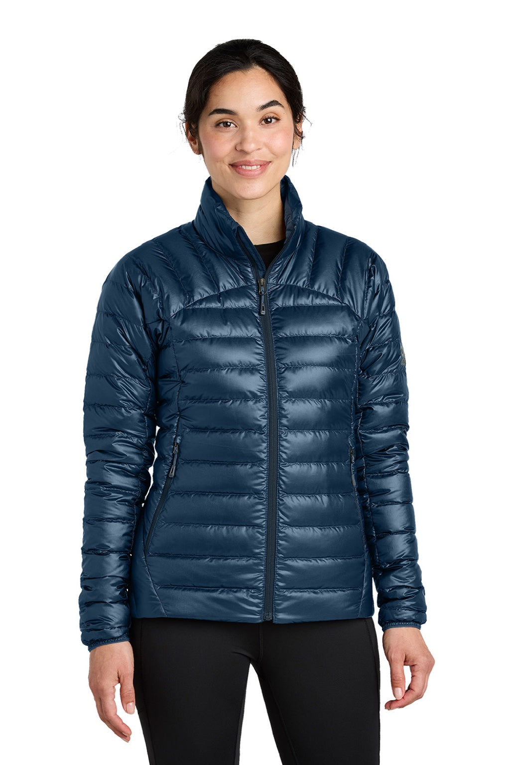 Womens 800 Tech Down Filled Full Zip Jacket - Naval Blue - COMING SOON