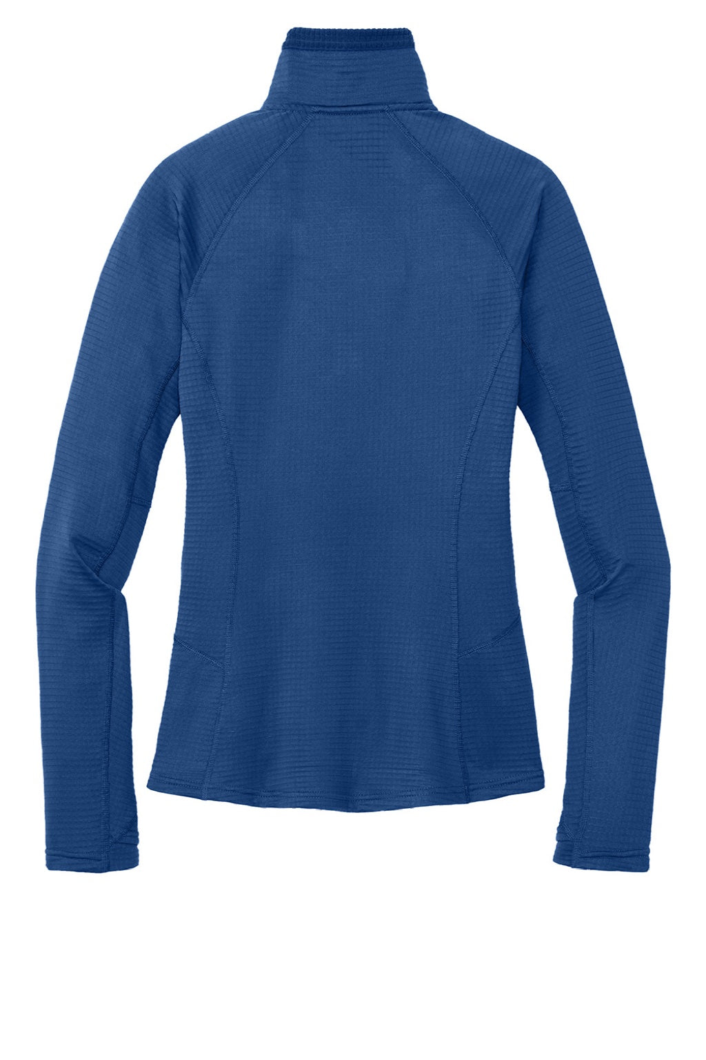 Womens Tech Grid Fleece 1/4 Zip Sweatshirt - Galaxy Blue - COMING SOON