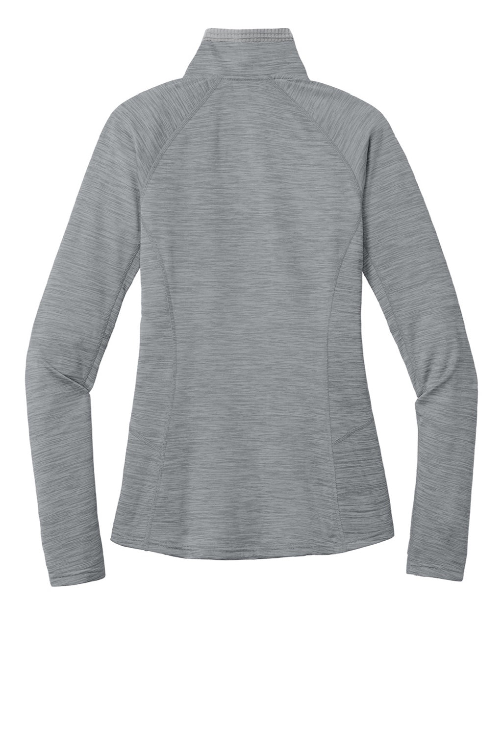 Womens Tech Grid Fleece 1/4 Zip Sweatshirt - Heather Grey - COMING SOON