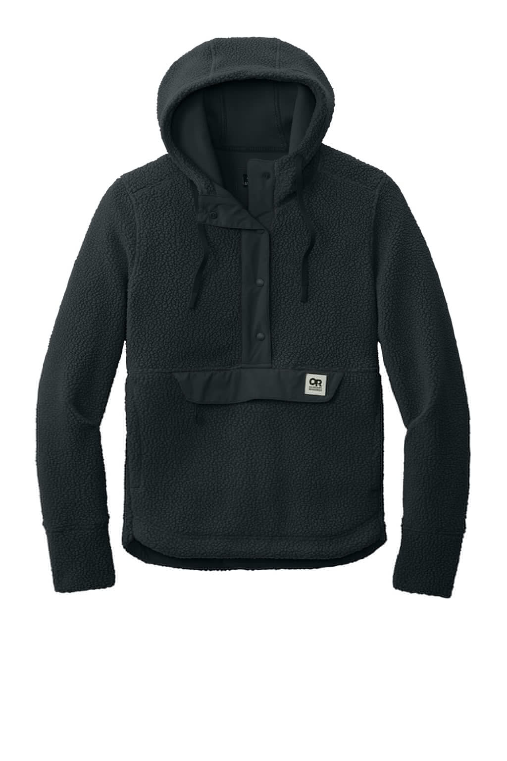 Womens Packwood Fleece Hooded Sweatshirt Hoodie - Black - COMING SOON