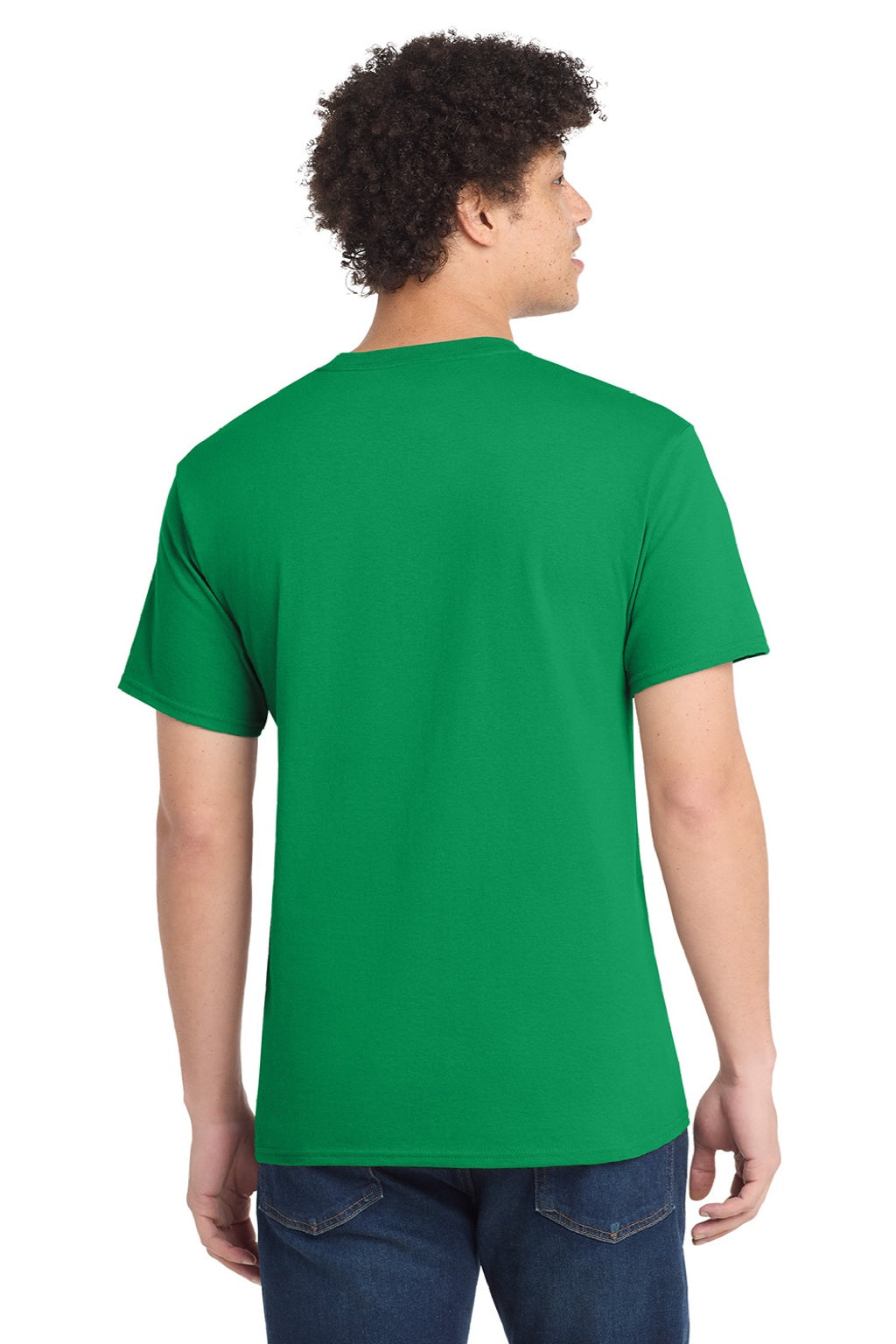 Mens Core Short Sleeve Crewneck T-Shirt - Athletic Kelly Green - NEW