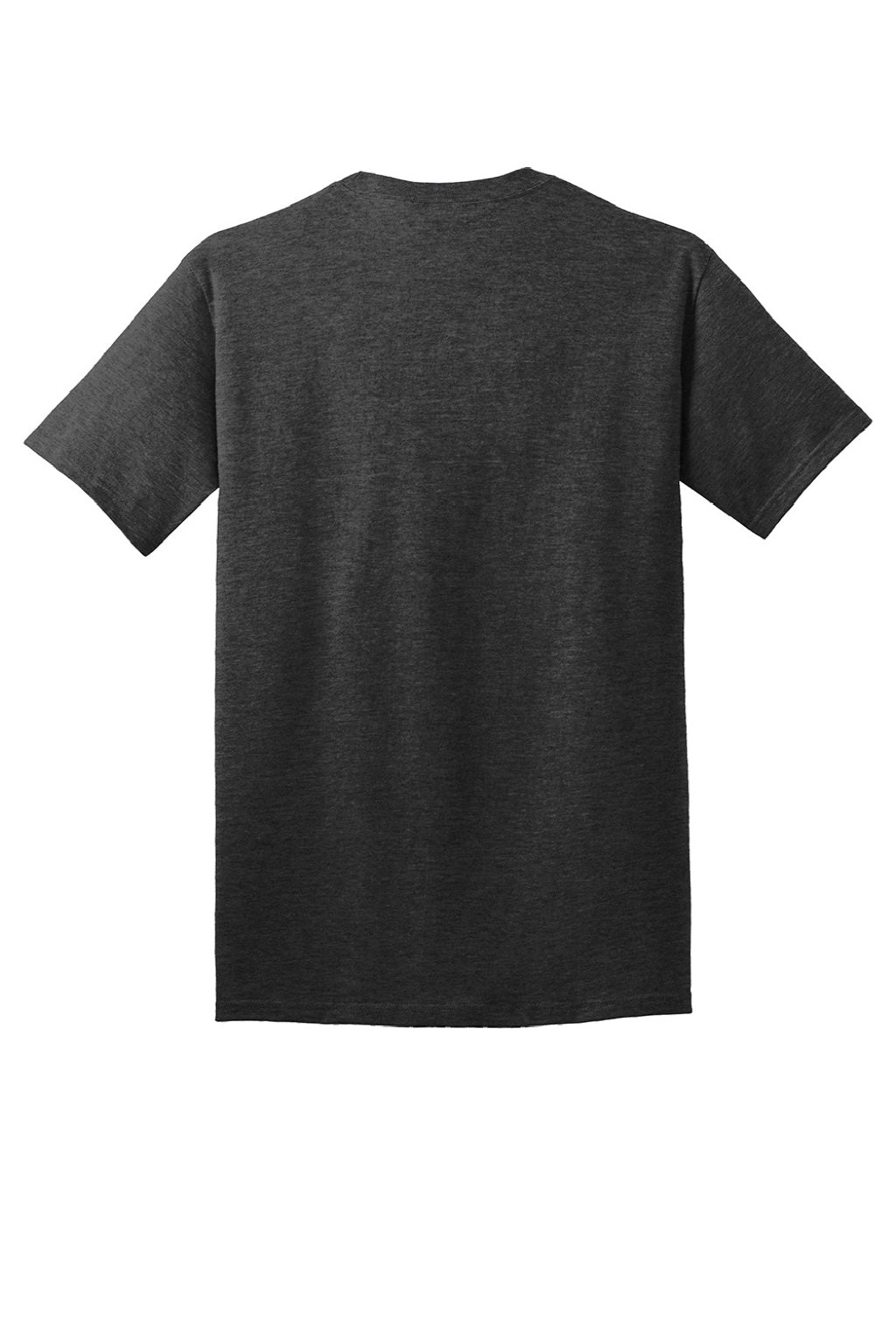 Mens Core Short Sleeve Crewneck T-Shirt - Heather Black - NEW