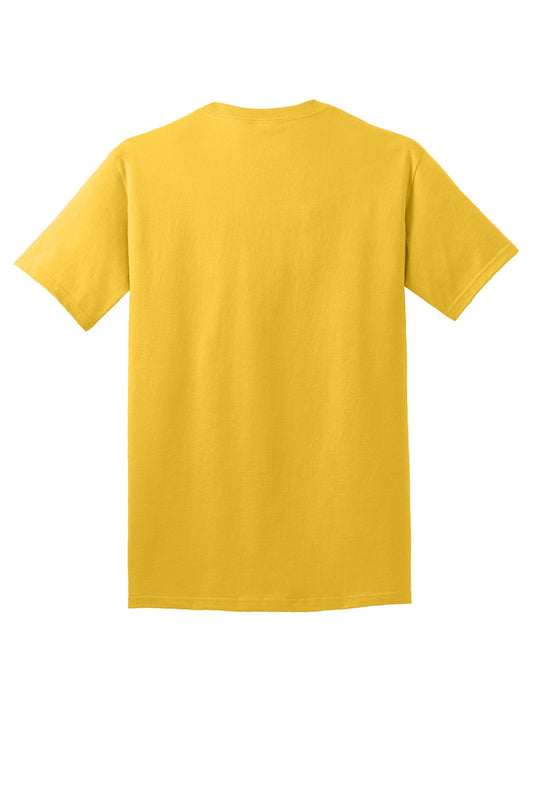 Mens Core Short Sleeve Crewneck T-Shirt - Lemon Yellow - NEW
