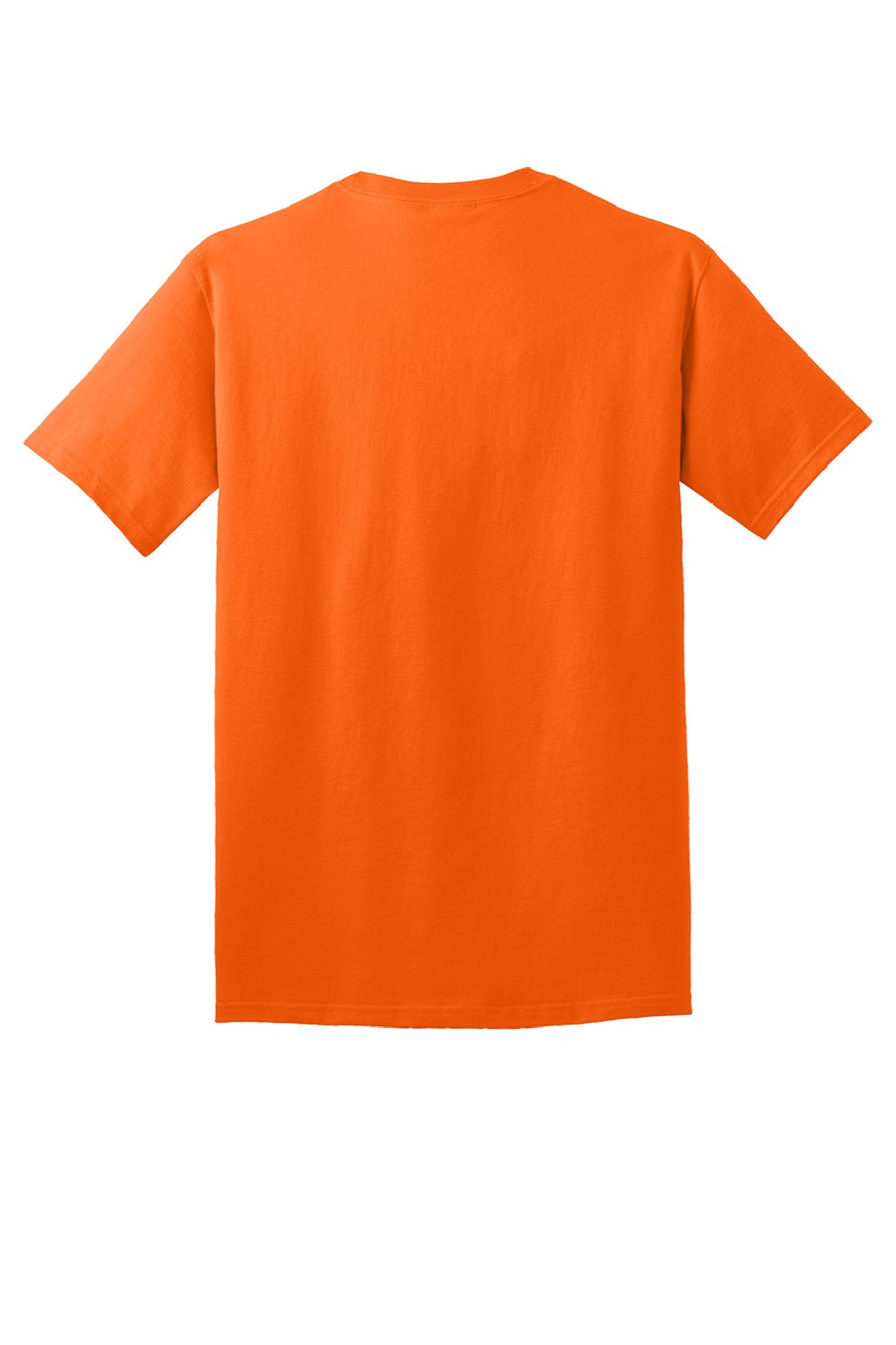 Mens Core Short Sleeve Crewneck T-Shirt - Safety Orange - NEW