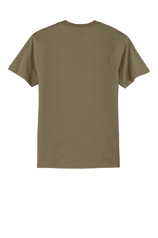 Mens Core Short Sleeve Crewneck T-Shirt - Coyote Brown - NEW
