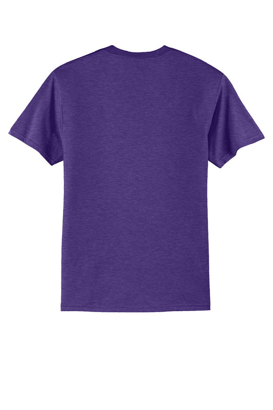 Mens Core Short Sleeve Crewneck T-Shirt - Heather Purple - NEW