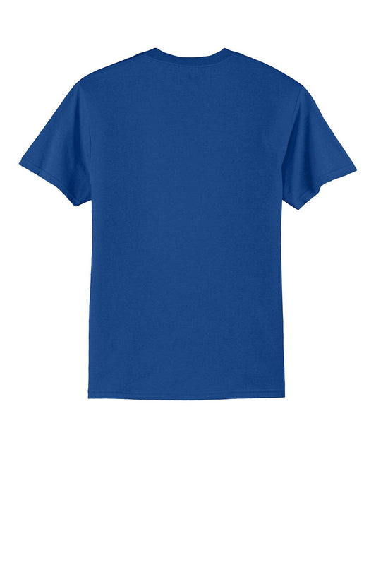 Mens Core Short Sleeve Crewneck T-Shirt - True Royal Blue - NEW