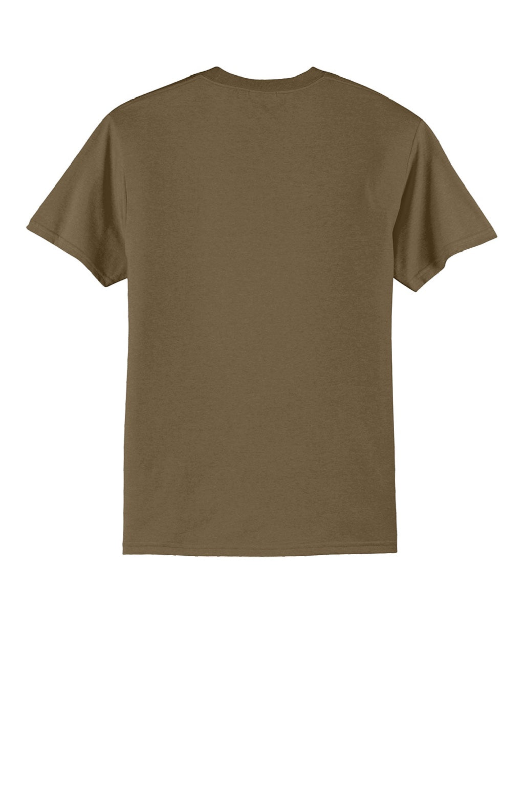 Mens Core Short Sleeve Crewneck T-Shirt - Woodland Brown - NEW