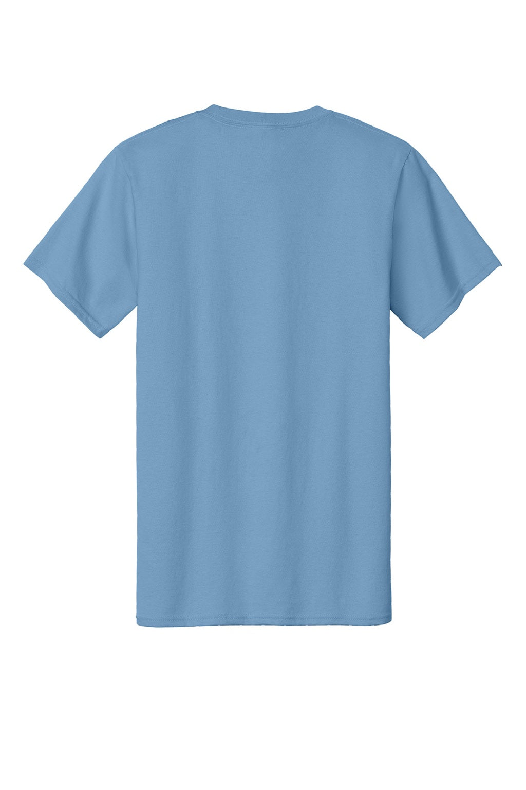 Mens Essential Short Sleeve Crewneck T-Shirt - Tundra Blue - NEW