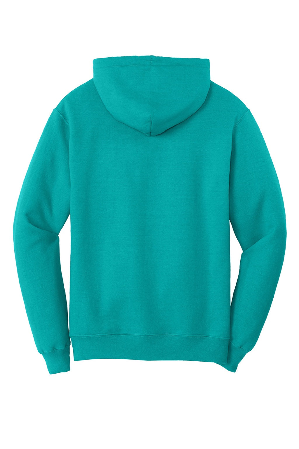 Mens Core Pill Resistant Fleece Hooded Sweatshirt Hoodie w/ Pouch Pocket - Bright Aqua Blue - NEW
