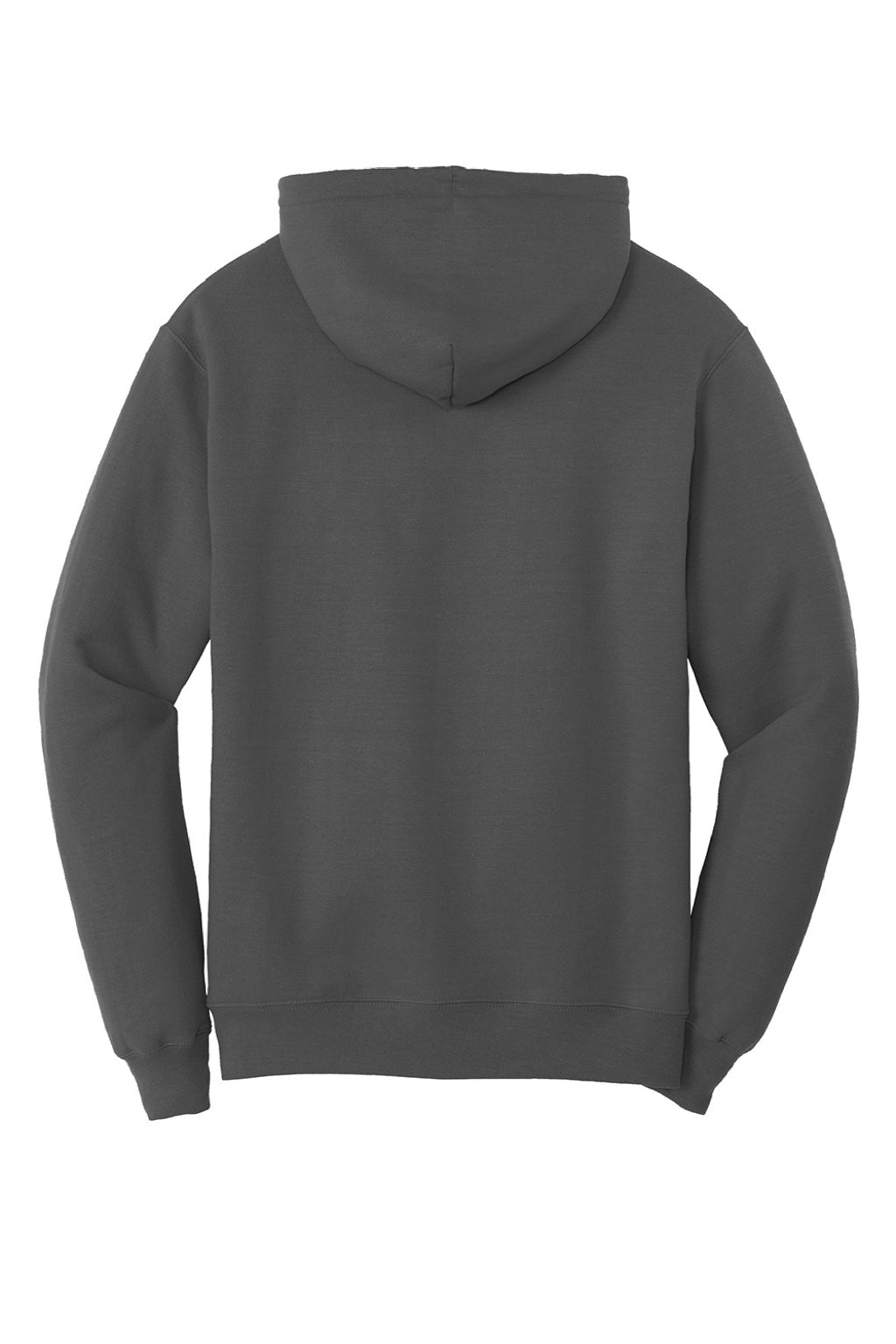 Mens Core Pill Resistant Fleece Hooded Sweatshirt Hoodie w/ Pouch Pocket - Coal Grey - NEW