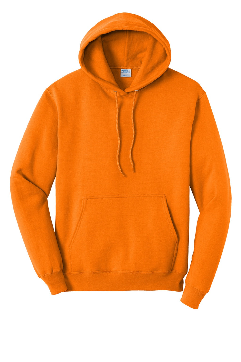 Mens Core Pill Resistant Fleece Hooded Sweatshirt Hoodie w/ Pouch Pocket - Tennessee Orange - NEW