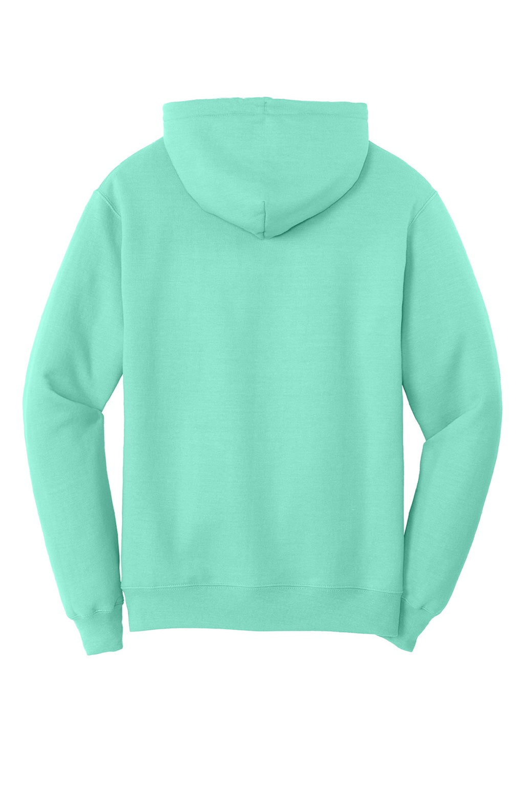 Mens Core Pill Resistant Fleece Hooded Sweatshirt Hoodie w/ Pouch Pocket - True Celadon Blue - NEW