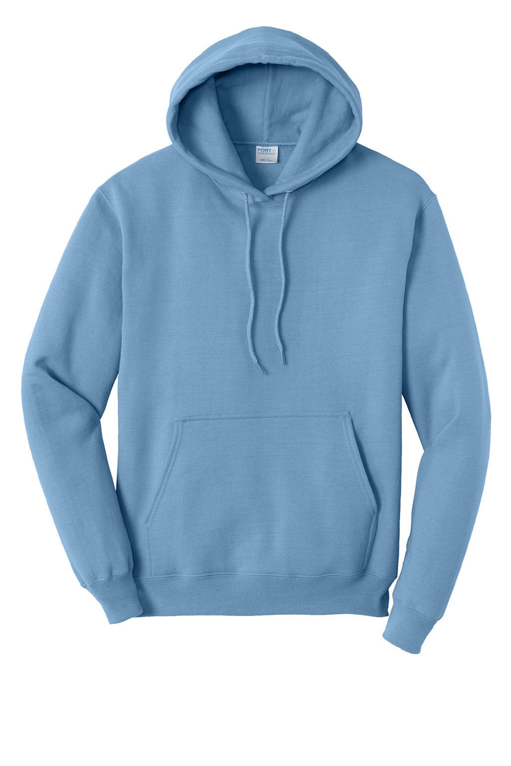 Mens Core Pill Resistant Fleece Hooded Sweatshirt Hoodie w/ Pouch Pocket - Tundra Blue - NEW