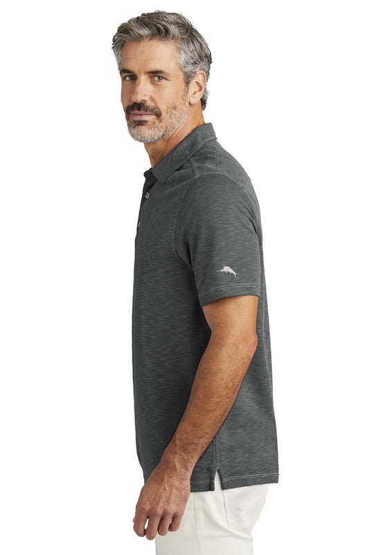 Mens Palmetto Paradise Short Sleeve Polo Shirt - Black - COMING SOON