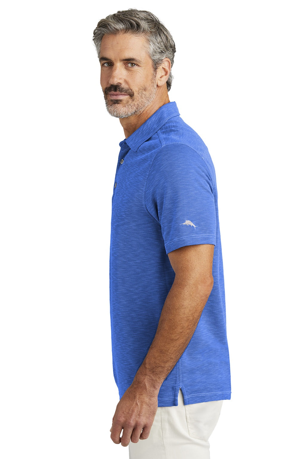 Mens Palmetto Paradise Short Sleeve Polo Shirt - Team Blue - COMING SOON