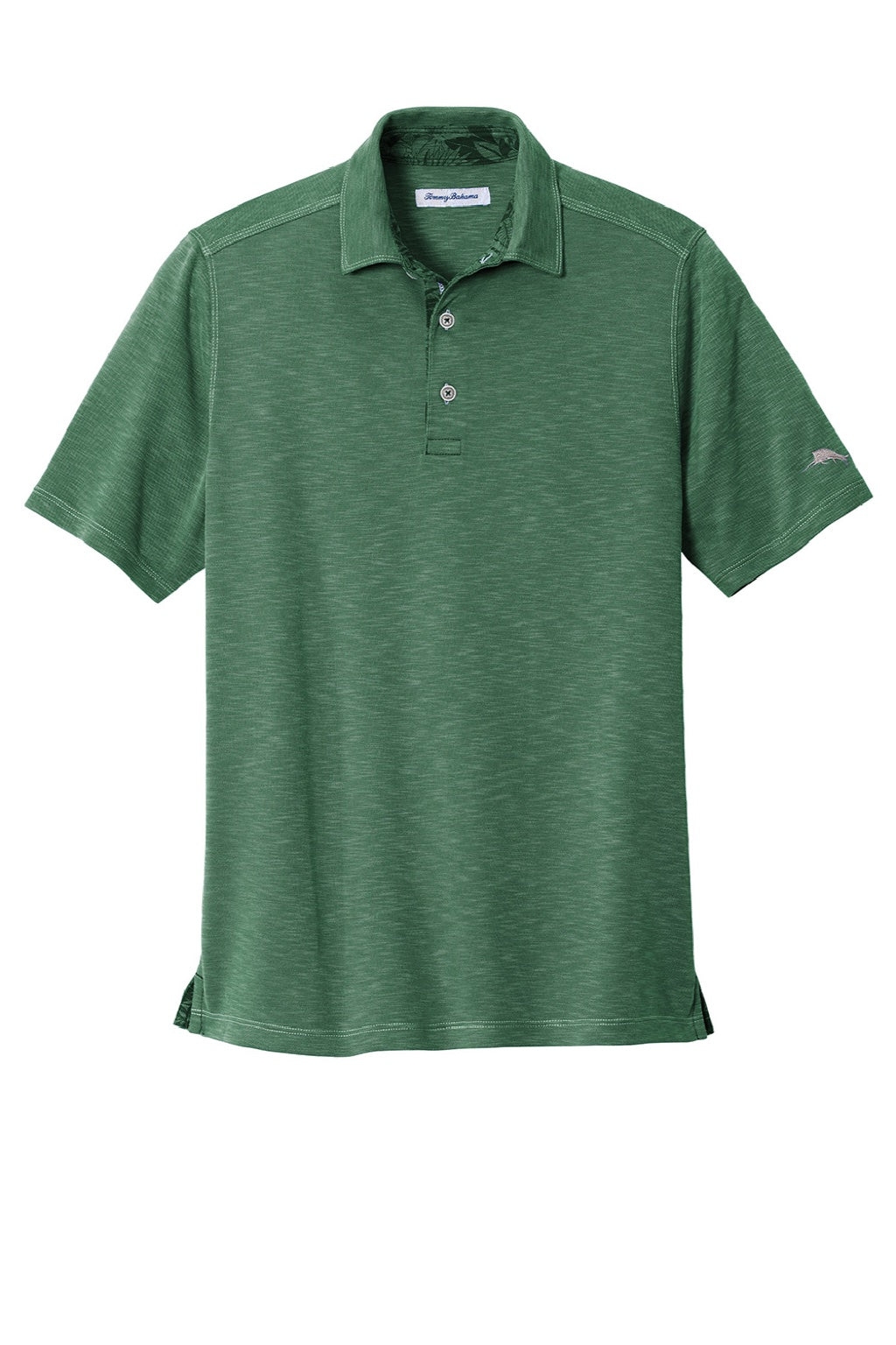 Mens Palmetto Paradise Short Sleeve Polo Shirt - Veridian Pine Green - COMING SOON