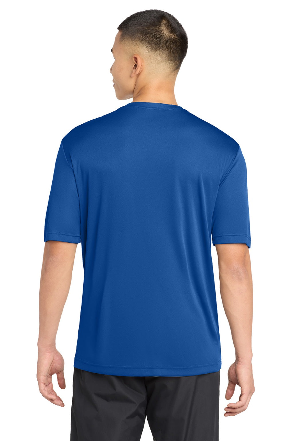 Mens Competitor Moisture Wicking Short Sleeve Crewneck T-Shirt - True Royal Blue - NEW