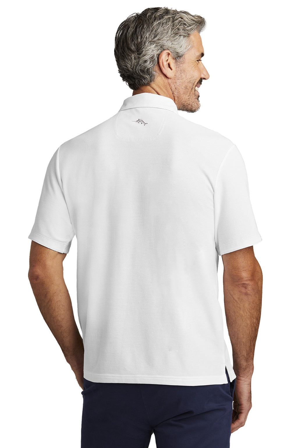 Mens 5 O Clock Short Sleeve Polo Shirt - Bright White - COMING SOON