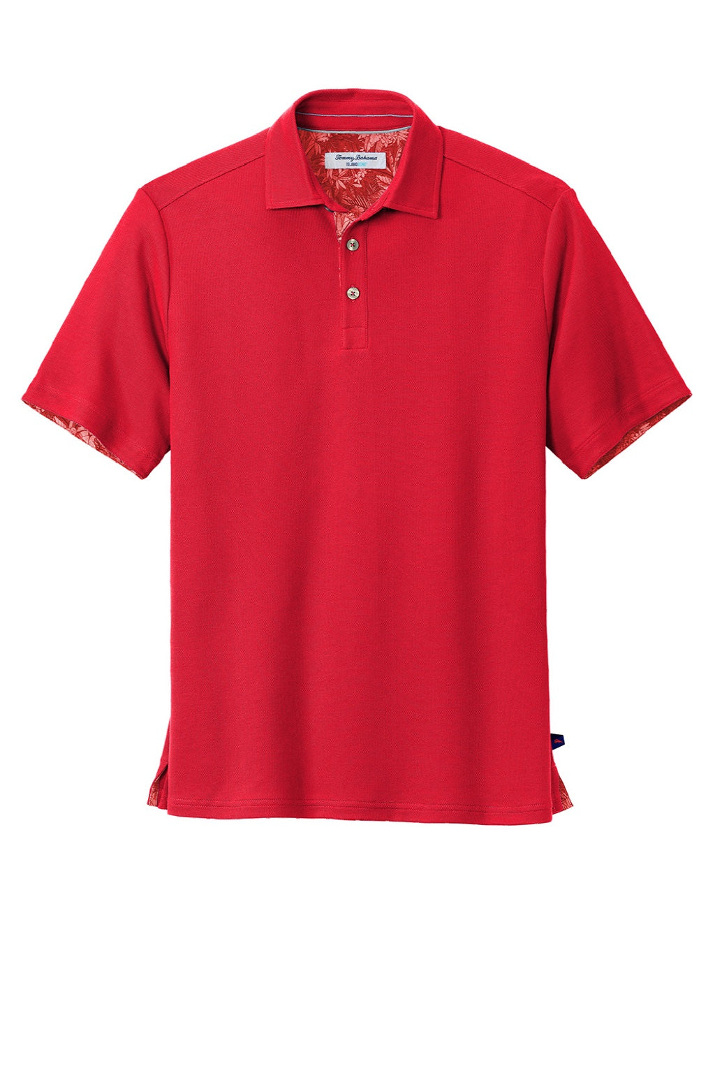 Mens 5 O Clock Short Sleeve Polo Shirt - Poinsettia Red - COMING SOON
