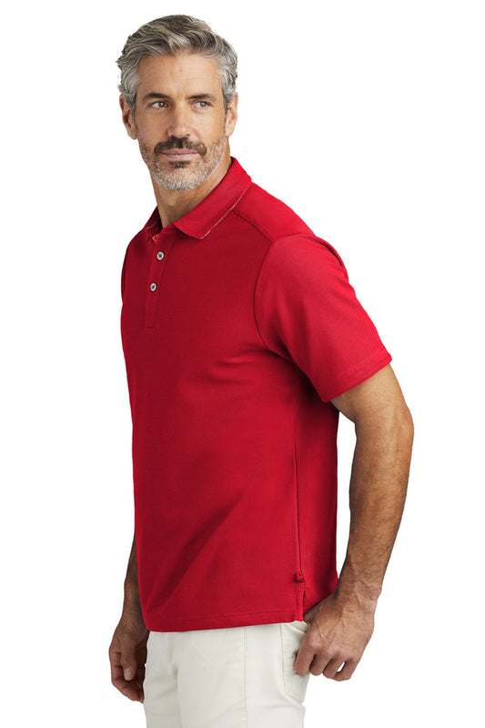 Mens 5 O Clock Short Sleeve Polo Shirt - Poinsettia Red - COMING SOON