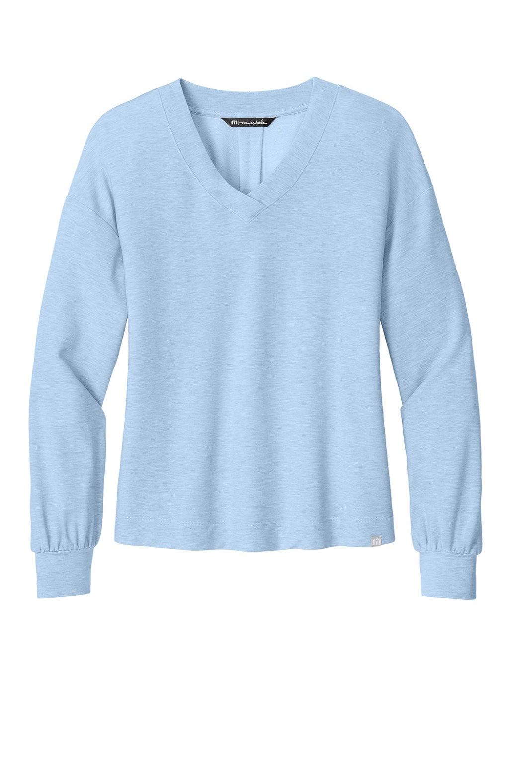 Womens Long Weekend V-Neck Sweatshirt - Heather Kentucky Blue - NEW