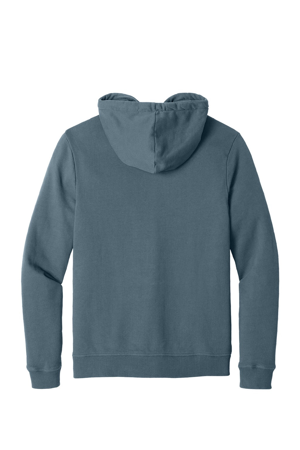 Mens Organic Cotton Fleece Full Zip Hooded Sweatshirt Hoodie - Vintage Blue - COMING SOON