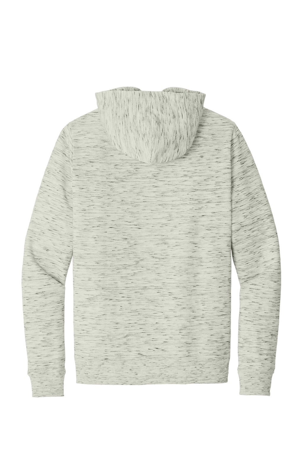 Mens Space Dye Fleece Hooded Sweatshirt Hoodie - High Rise Grey Space Dye - COMING SOON